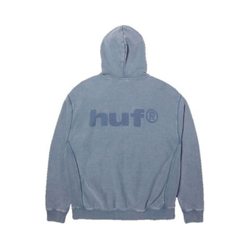 HUF MEN'S PACIFIC WASH FULL-ZIP HOODIE