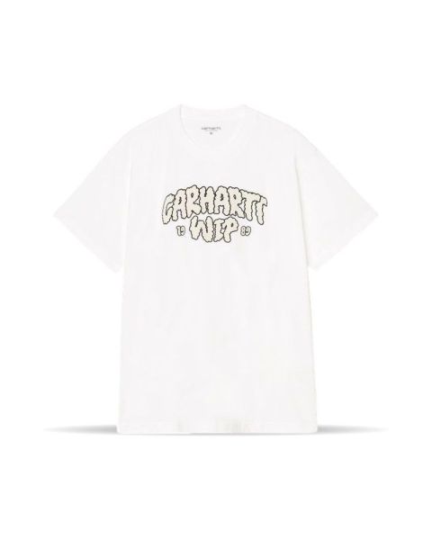 CARHARTT WIP MEN'S SHORT SLEEVE  CLOUD SCRIPT T-SHIRT