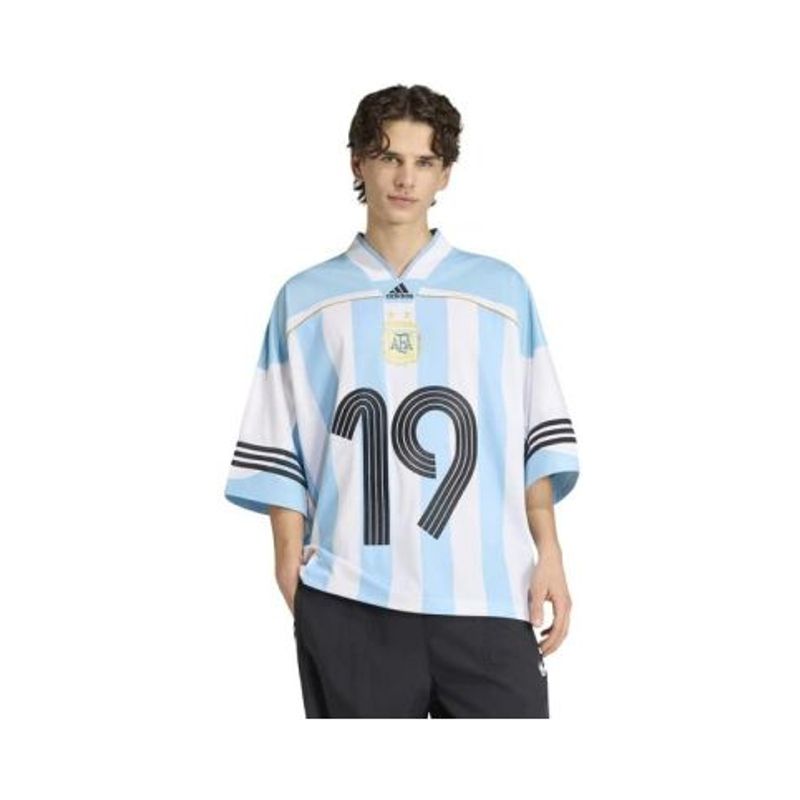 ADIDAS MEN'S BRINGBACK REMIXED ARGENTINA JERSEY