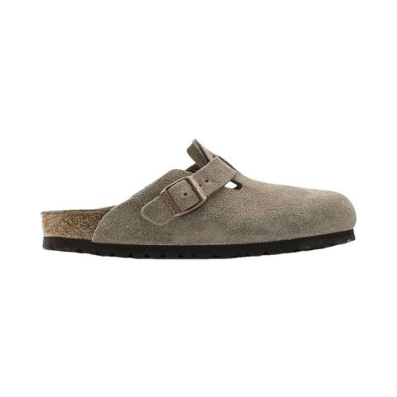 BIRKENSTOCK BOSTON SUEDE LEATHER WOMEN'S MULES