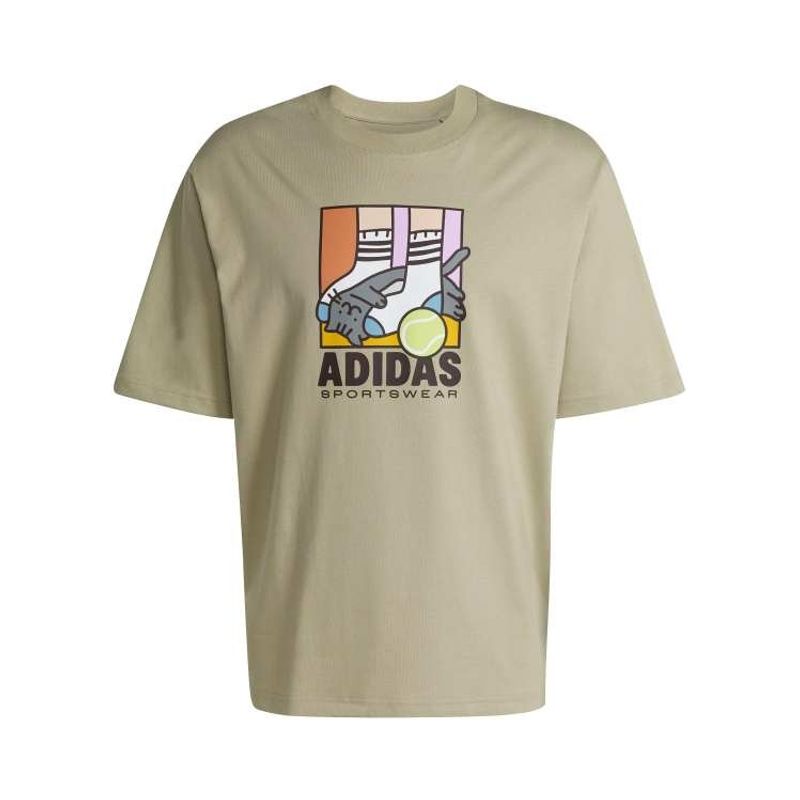Adidas Men's ANIMAL POP PLAY GRAPHIC T-SHIRT