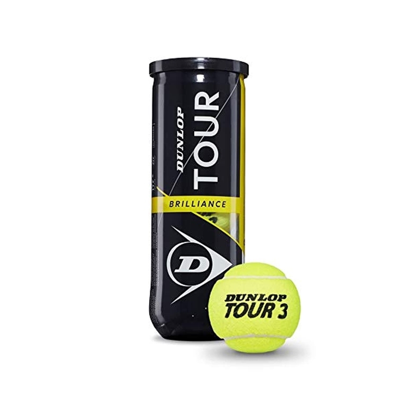 Dunlop Tennis Tour Brilliance 3 Ball Pet