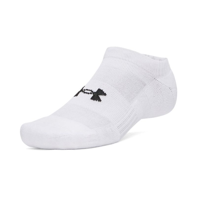 جوارب غير ظاهرة Performance Cotton من Under Armour – للجنسين، عبوة من 3 أزواج