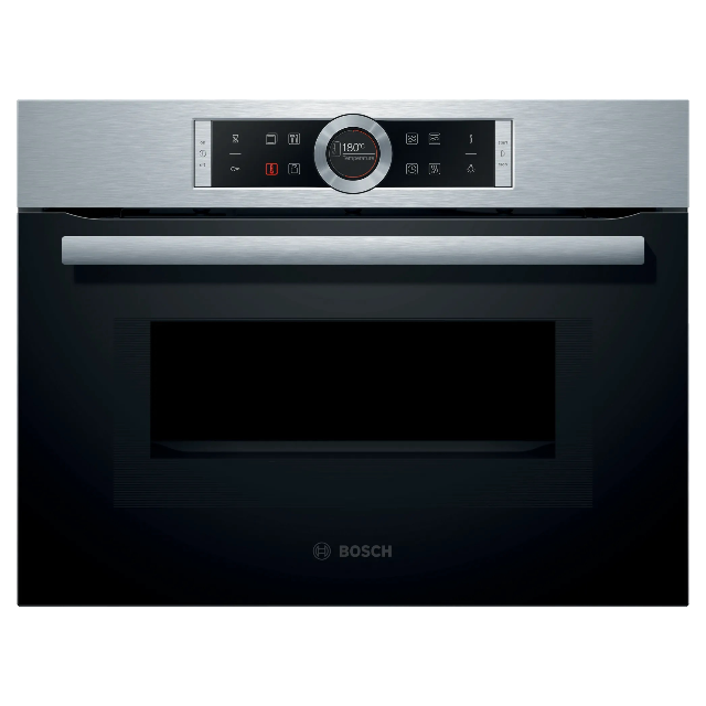 BOSCH CMG633BS1M Serie 8 Builtin Compact Oven with Microwave