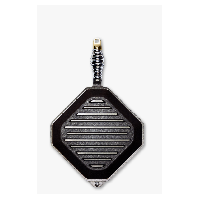 CAST IRON GRILL PAN 10 Inch