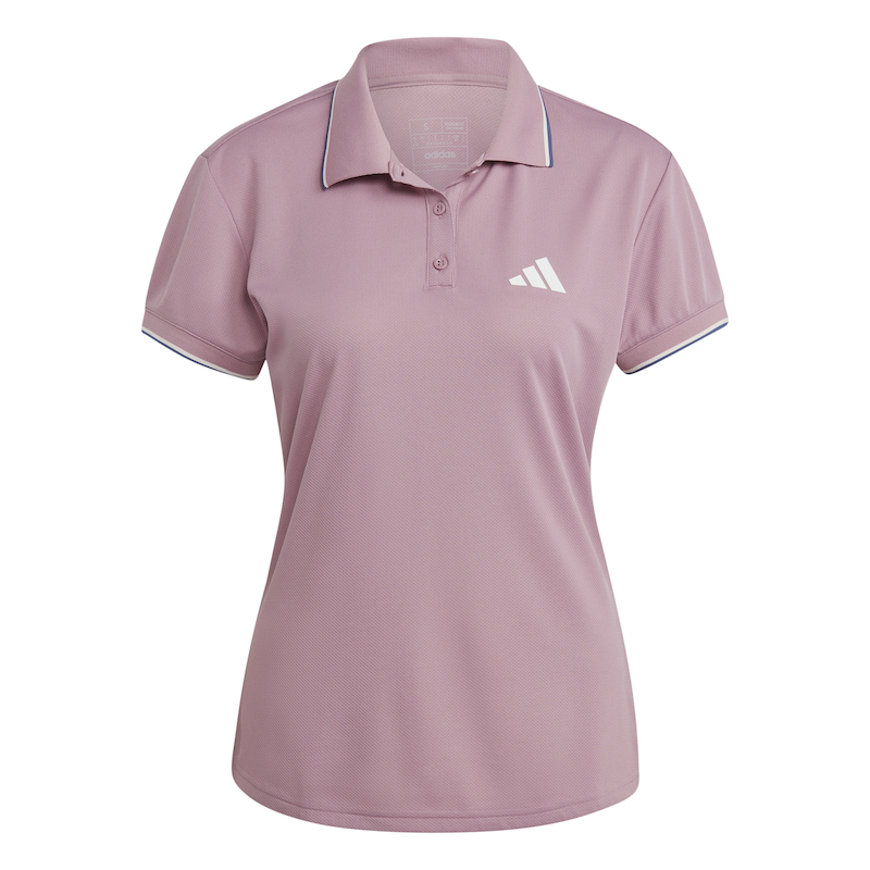 Adidas Women's Clubhouse Classic Premium Tennis Polo Shirt