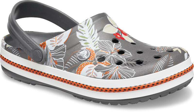 Crocs crocband 2024 botanical print