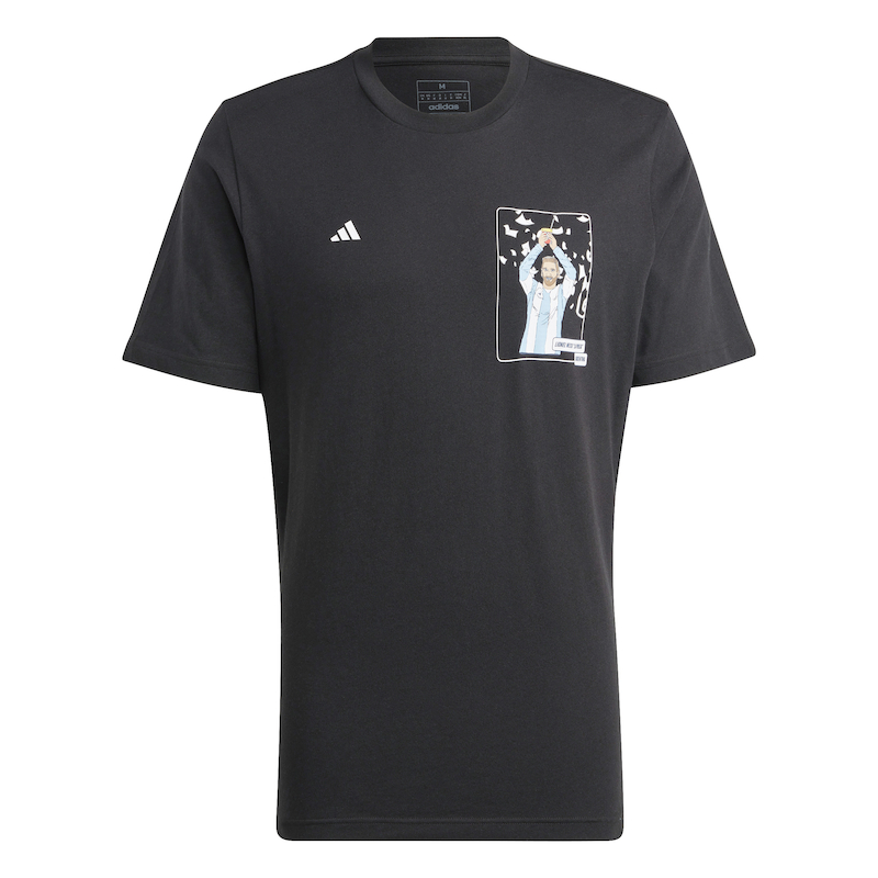 Adidas Men's Messi Football Icon Graphic T-Shirt