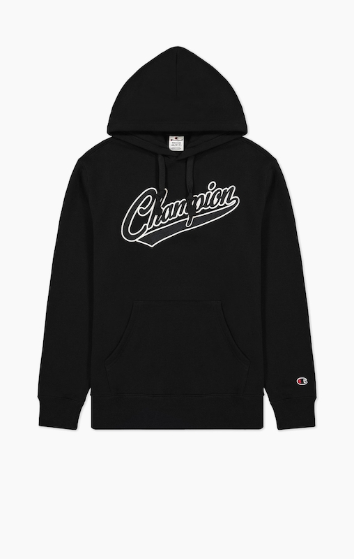 Champion varsity c on sale logo pullover hoodie