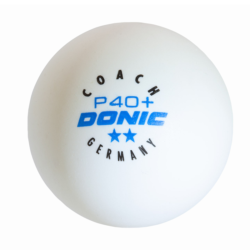 Donic P40+ Coach Table Tennis Ball - 6 Pack