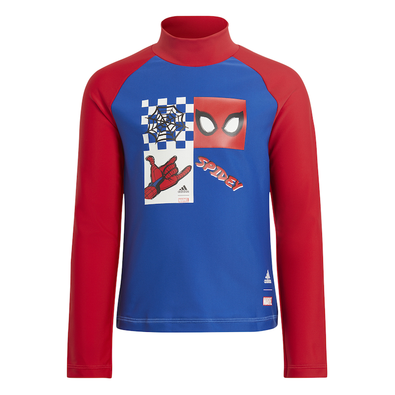 Adidas X Marvel's Spider-Man Kid's Rashguard