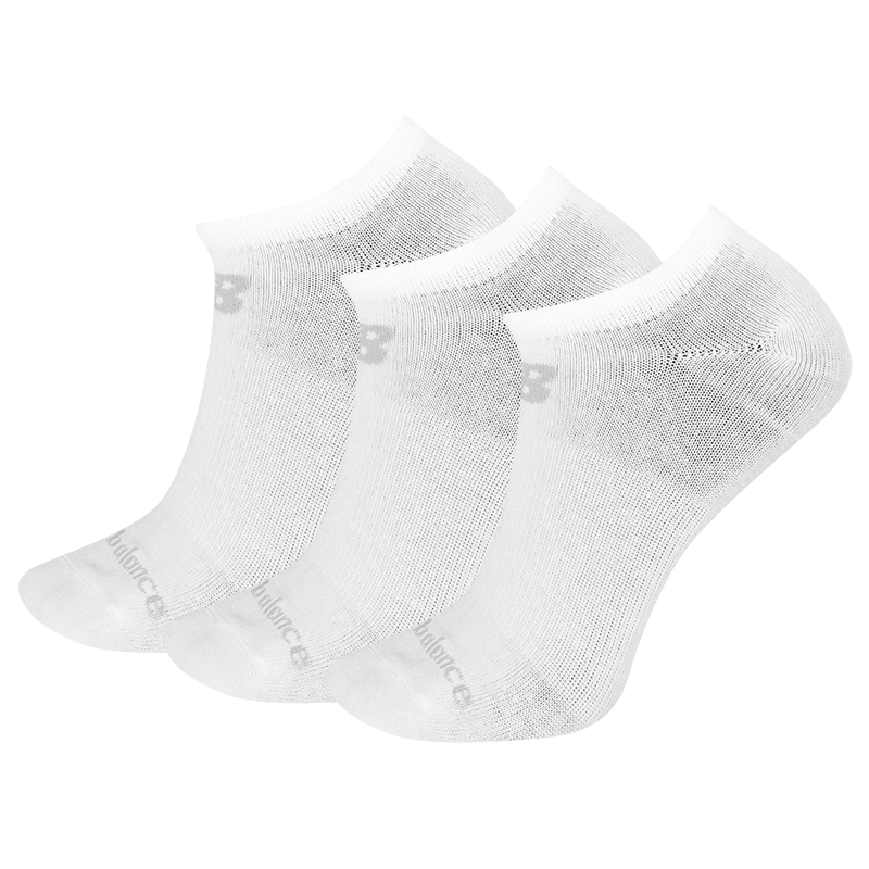 New Balance Men Performance Cotton Flat Knit No Show Socks 3 Pair