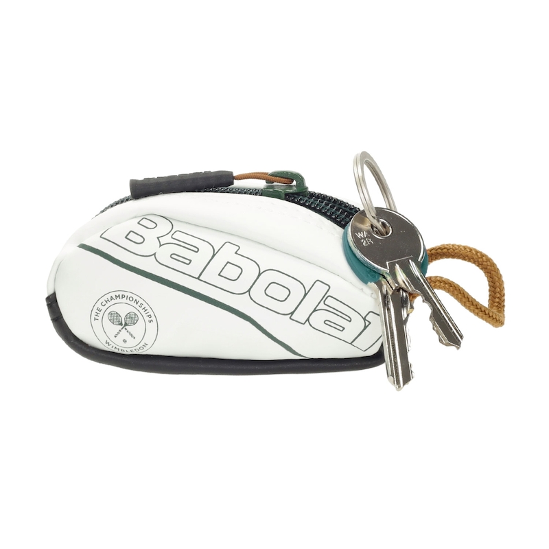 Mini tennis sale bag keychain