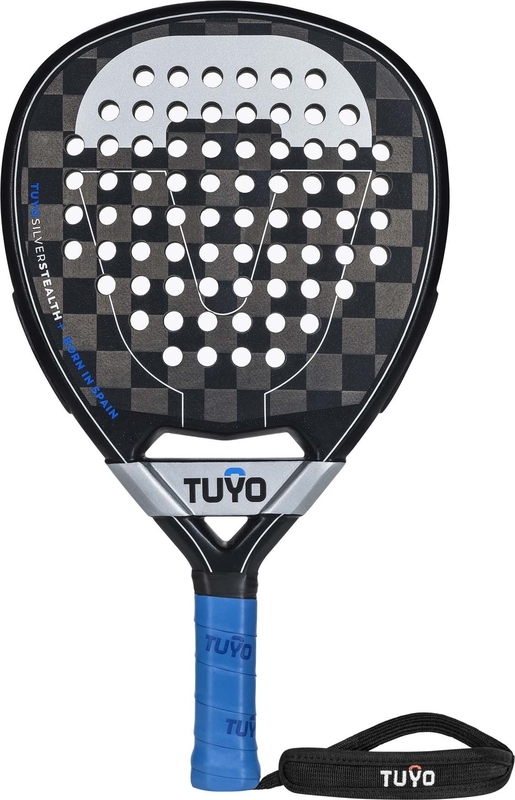 Tuyo Silver Stealth+ Padel Racket