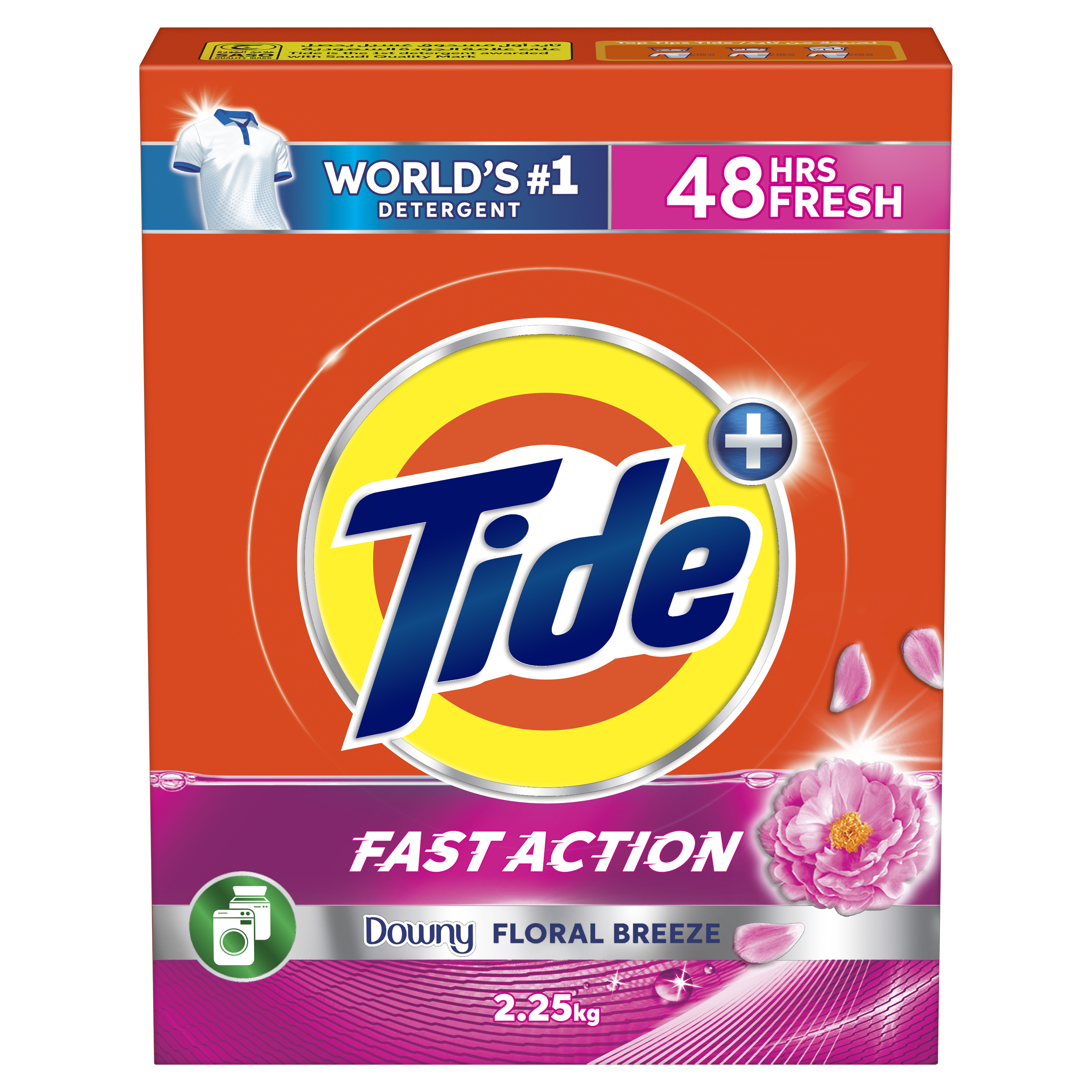 Tide Low Set Downy Floral Breeze 2.25KG Tick