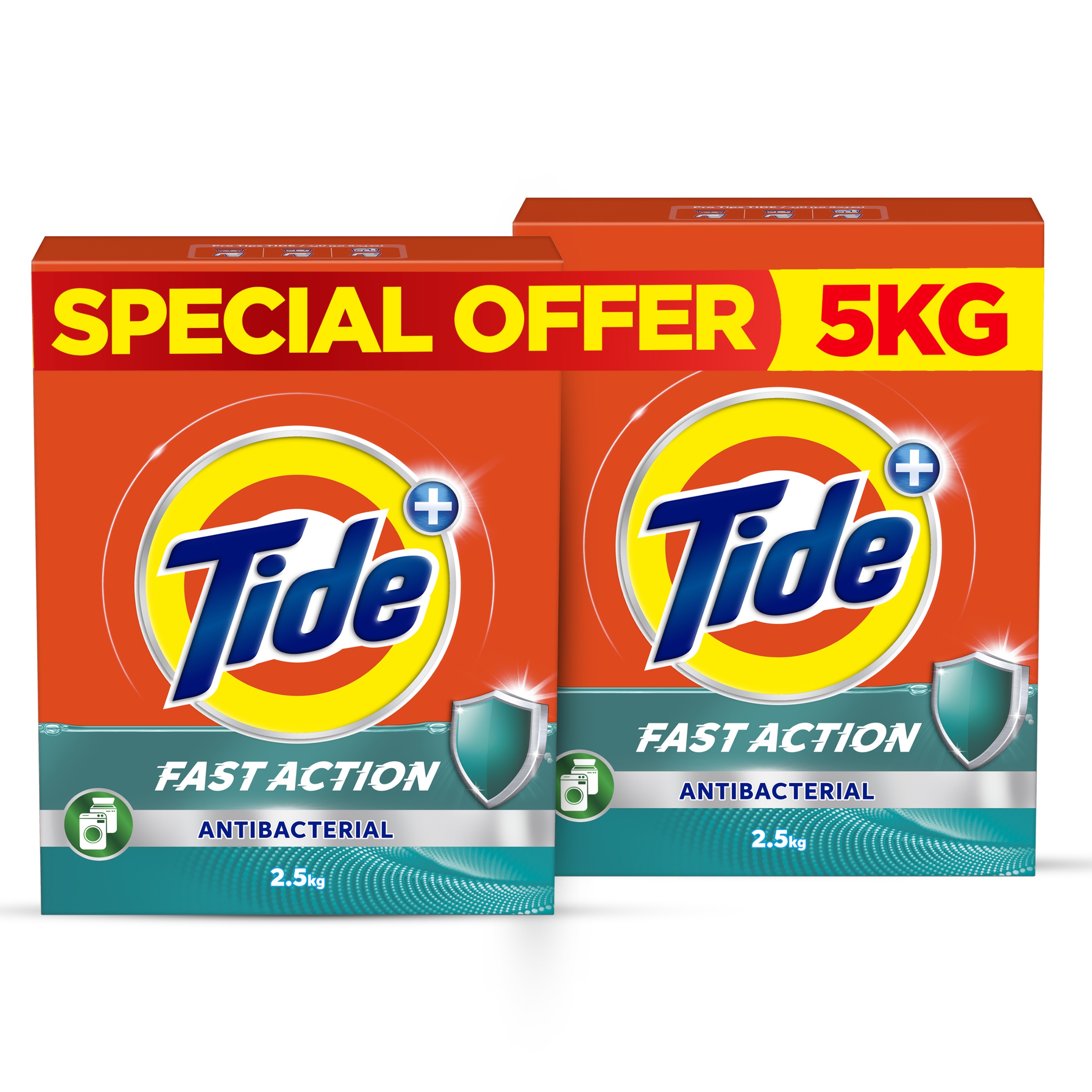 Tide Low Set Anti Bacterial (2X2.5) Dual Pack Tick