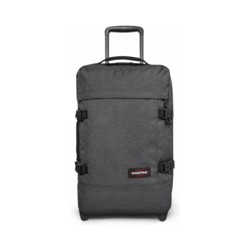 Eastpak Strapverz S Black Denim Wheeled Luggage