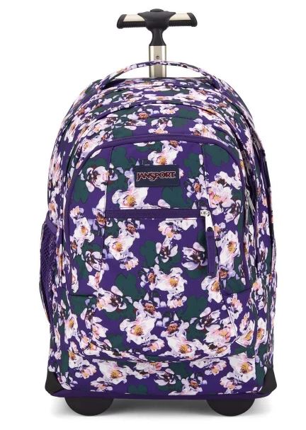 Jansport Driver 8 Trolley Purple Petals Backpack