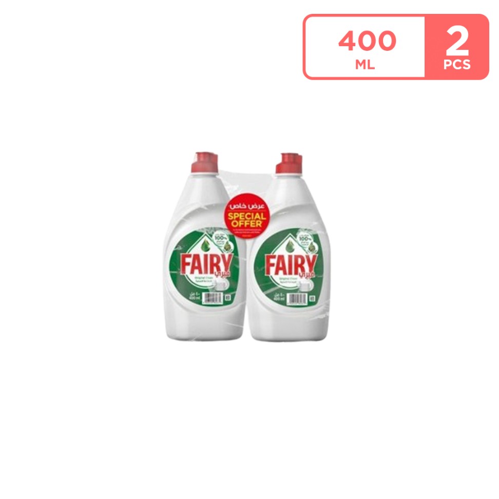 Fairy Original Dishwashing Liquid 2 x 400 ML