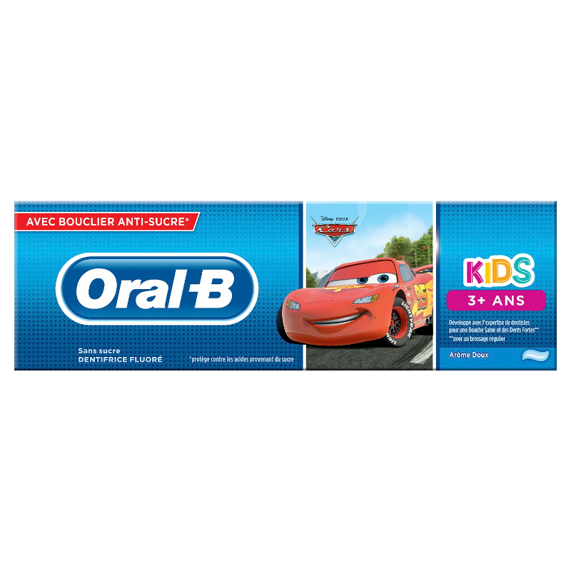 Oral-B Kids 3+ years Frozen and Cars Toothpaste 75ml
