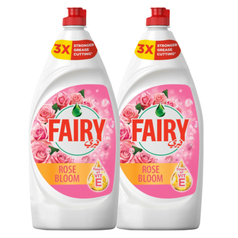 Fairy Rose Dishwash 2 x 800 ML