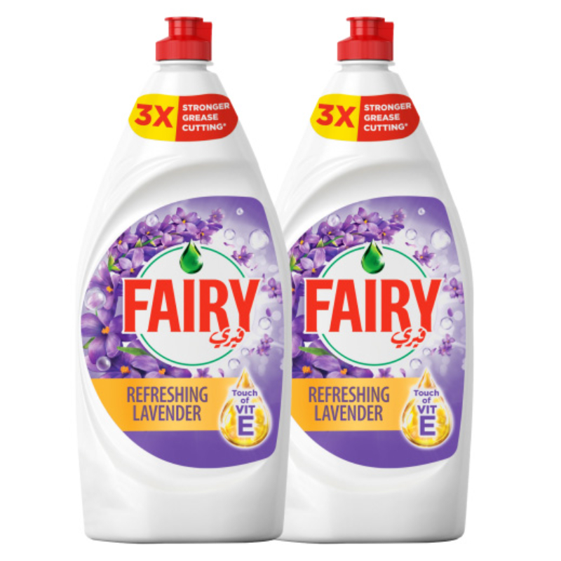Fairy Lavender Dishwash 2 x 800 ML