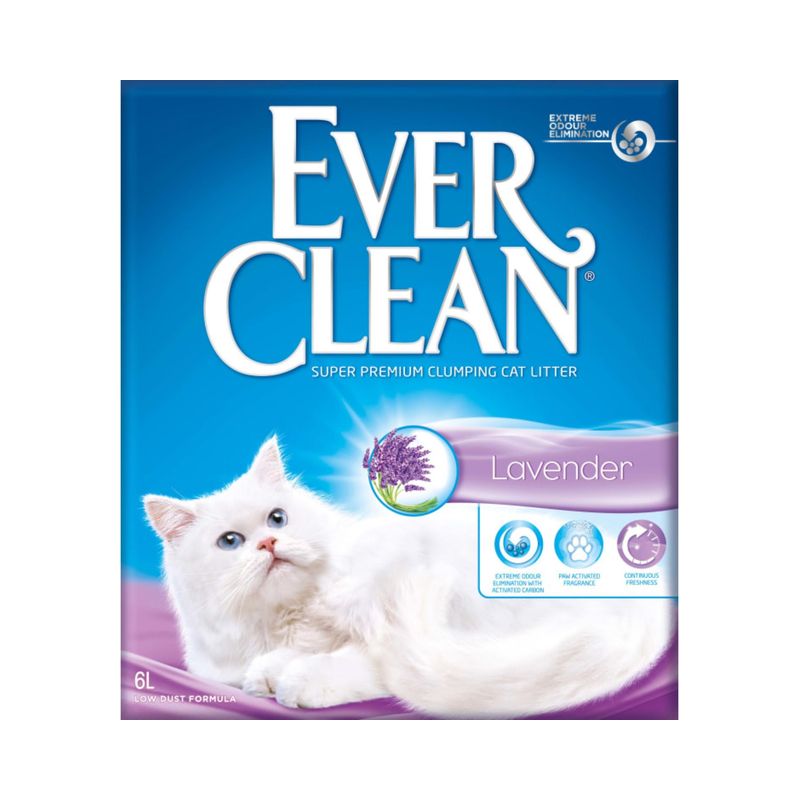 Ever Clean Lavender Clumping Cat Litter 6 L
