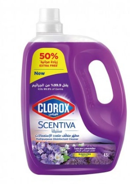 Clorox Scentiva Lavender Multipurpose Disinfectant Cleaner 4.5 L