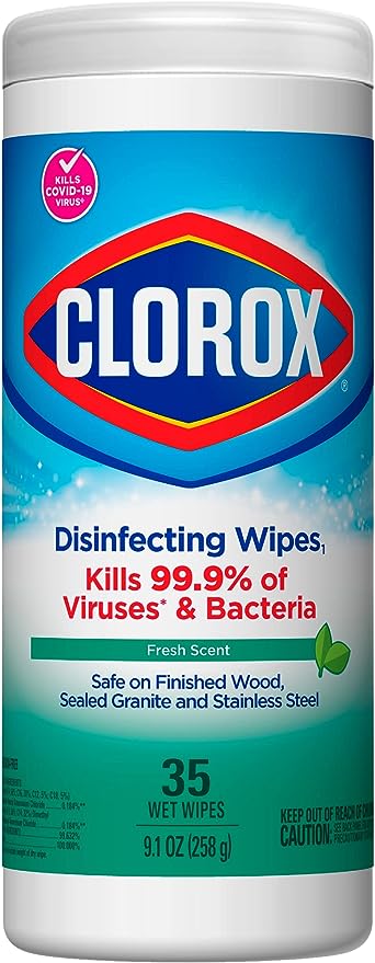 Clorox Disinfecting Wipes with Fresh Scent - 35 Wipes