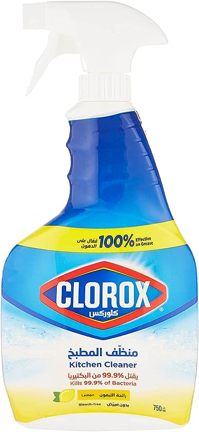 Clorox Lemon Fresh Disinfecting Kitchen Cleaner Spray 750 ML