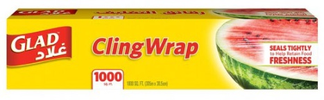 Glad ClingWrap 1000 sqft