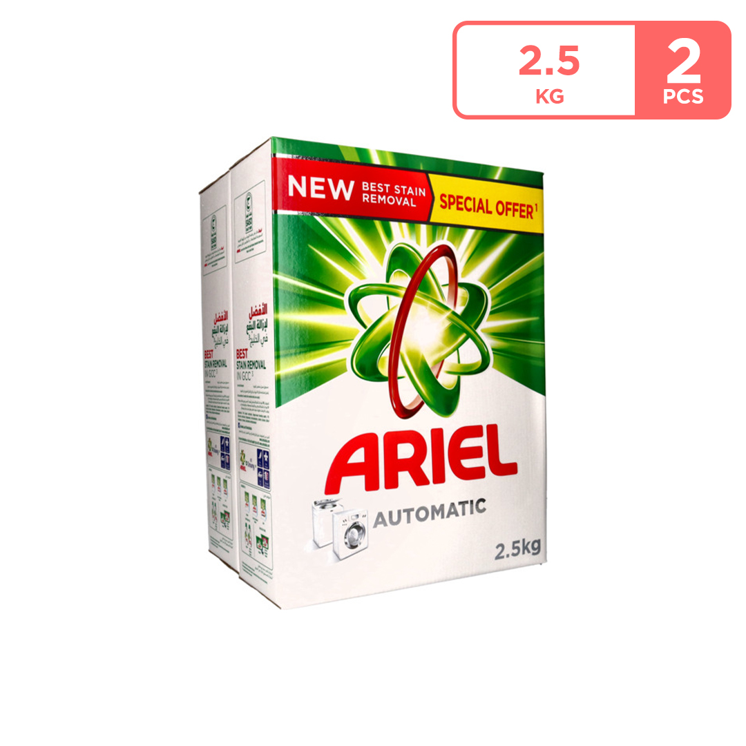 Ariel Original Perfume Automatic Green 2 x 2.5 kg