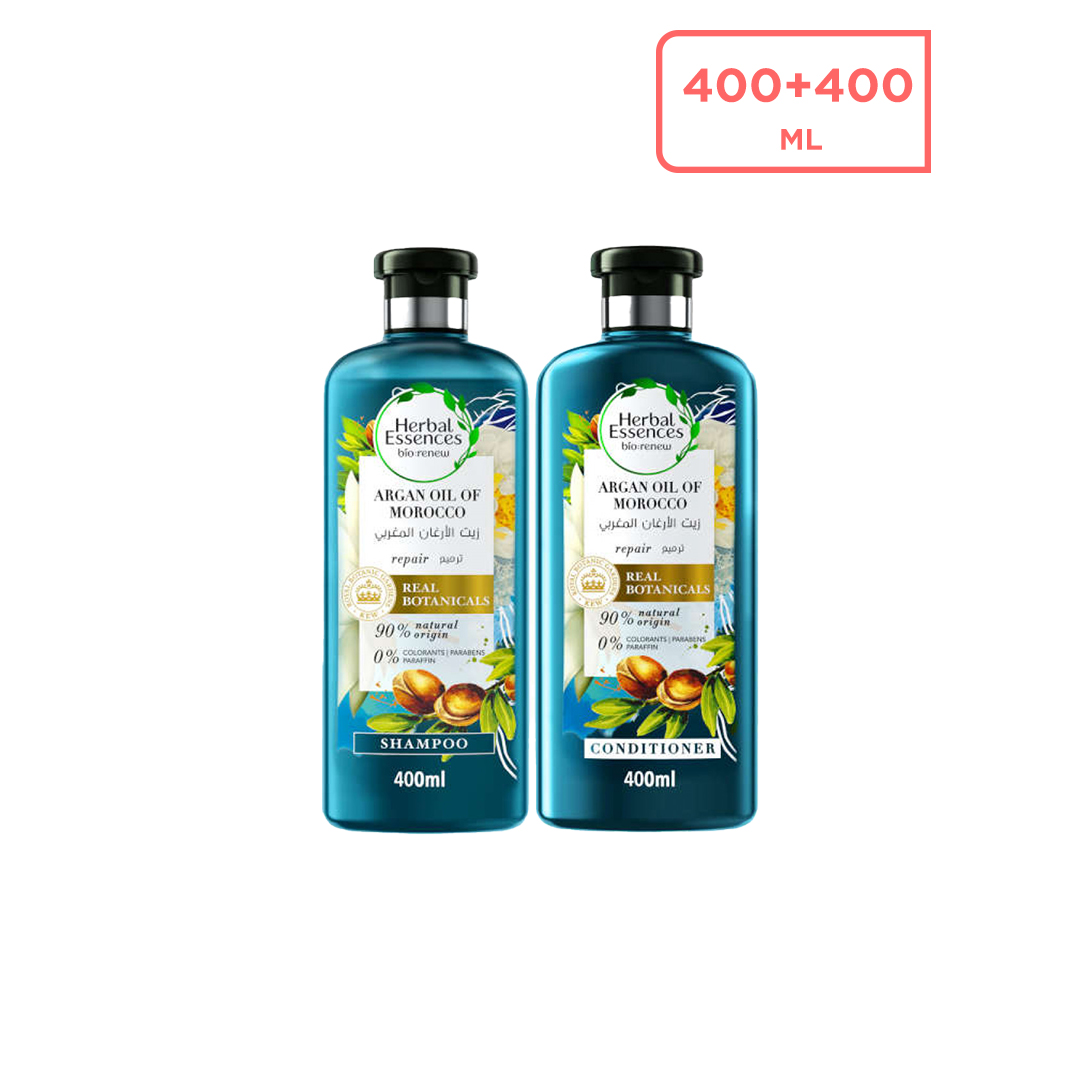 Herbal Essences Argan Oil Of Morocco Shampoo 400 ml + Conditioner 400 ml