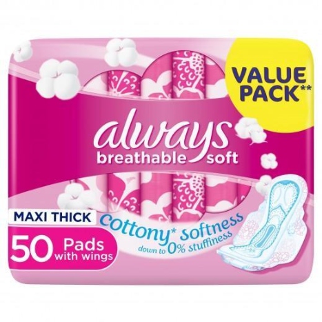 Always Sensitive Super Plus 50 Pieces