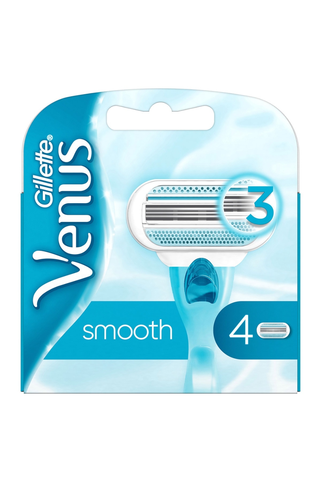 Gillette Venus Smooth For Women Blade 4 Cartridges