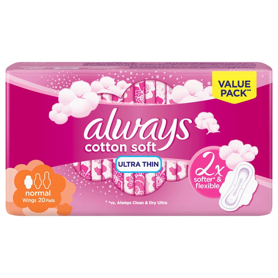 Always Ultra Sensitive Light Plus 20 Pieces