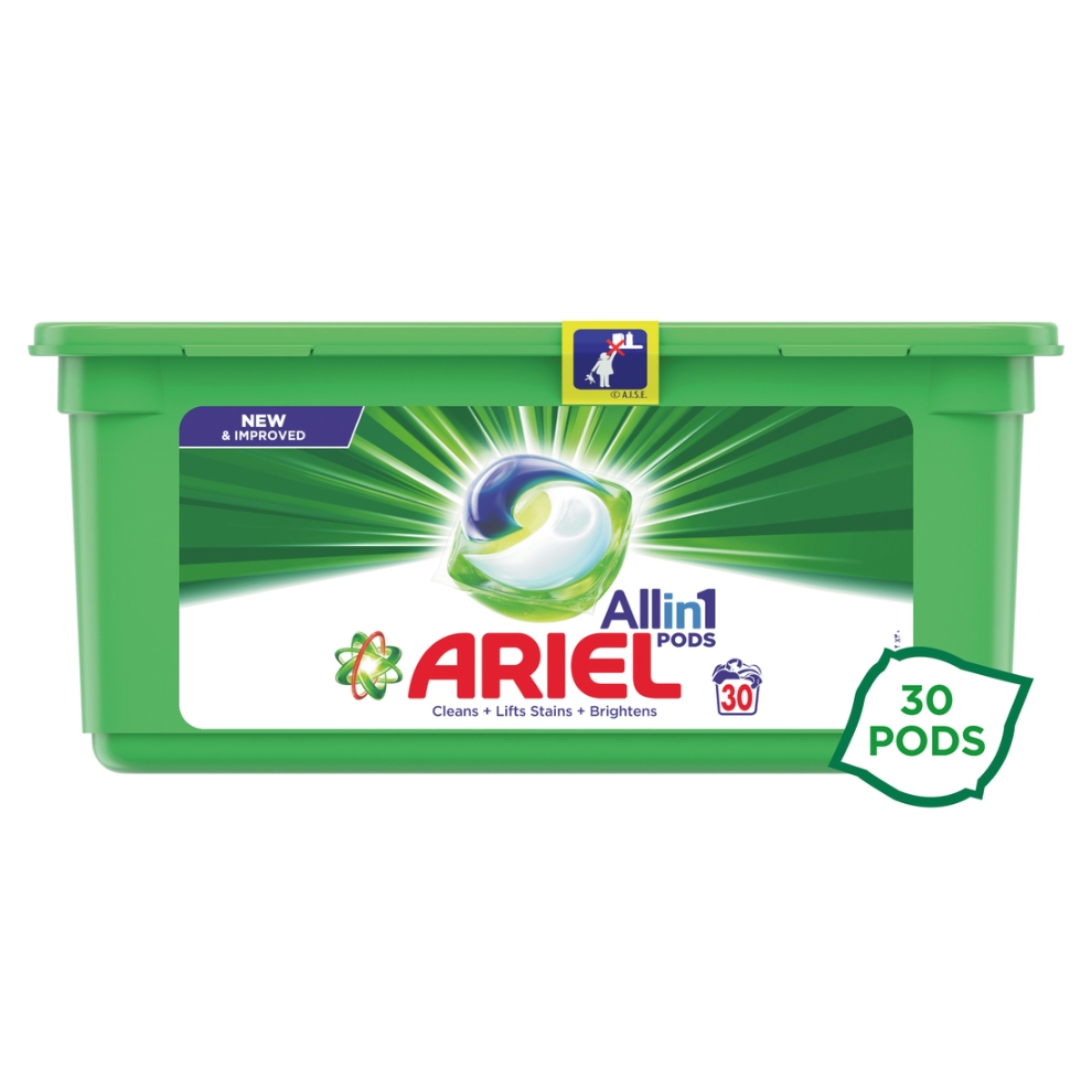 Ariel 3 In 1 Pods Regular 30 Pieces