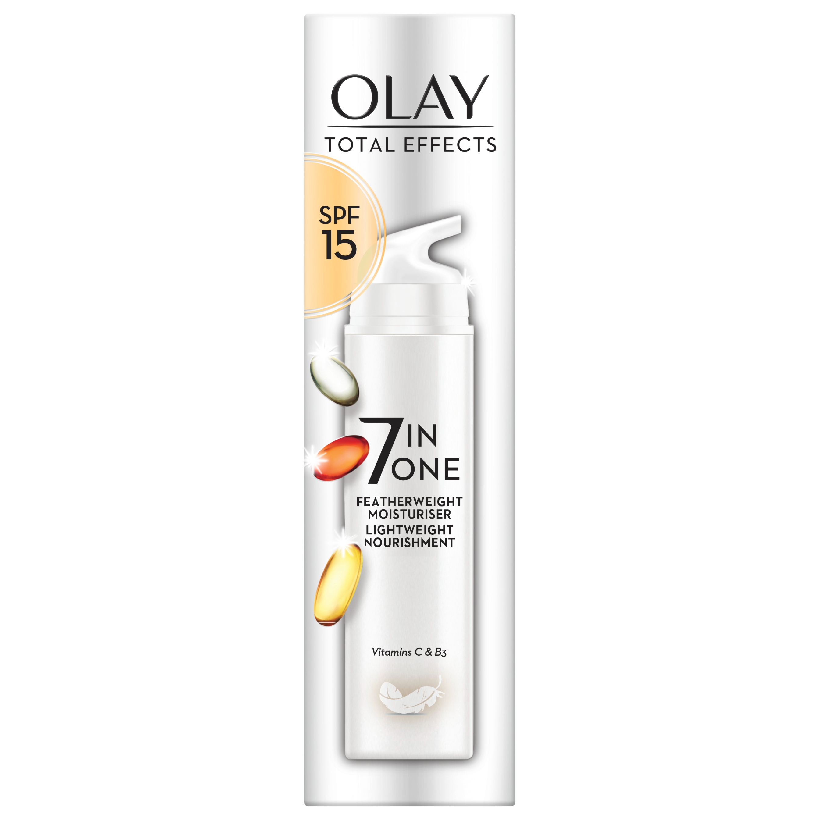 Olay Total Effects 7 In 1 Feather Weight Moisturiser SPF15 50 ml