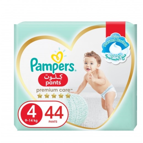 Pampers Premium Care Pants Maxi Stage 4 (9-14 kg) 44 Pieces