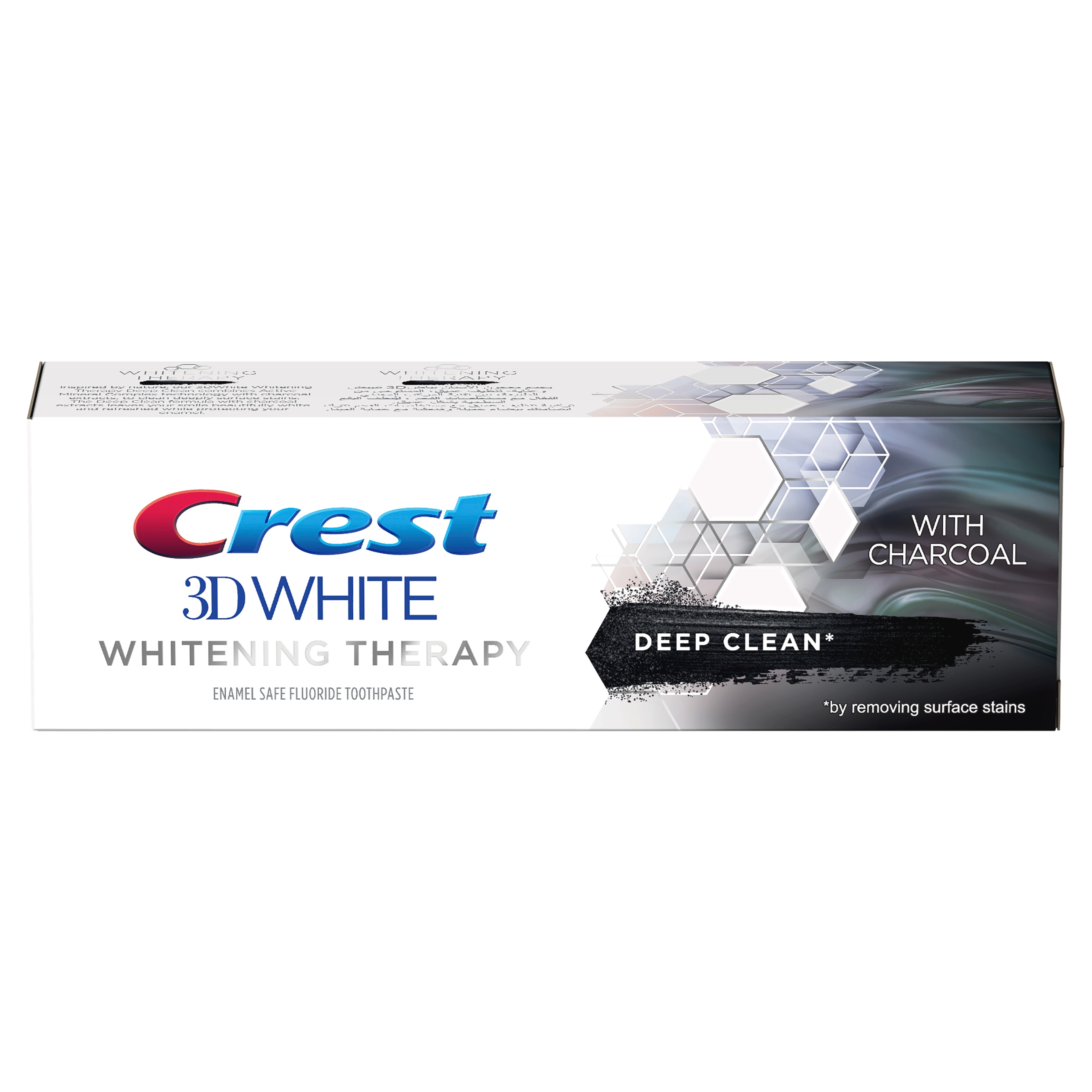 Crest 3D White Charcoal Deep Clean Toothpaste 75 ml