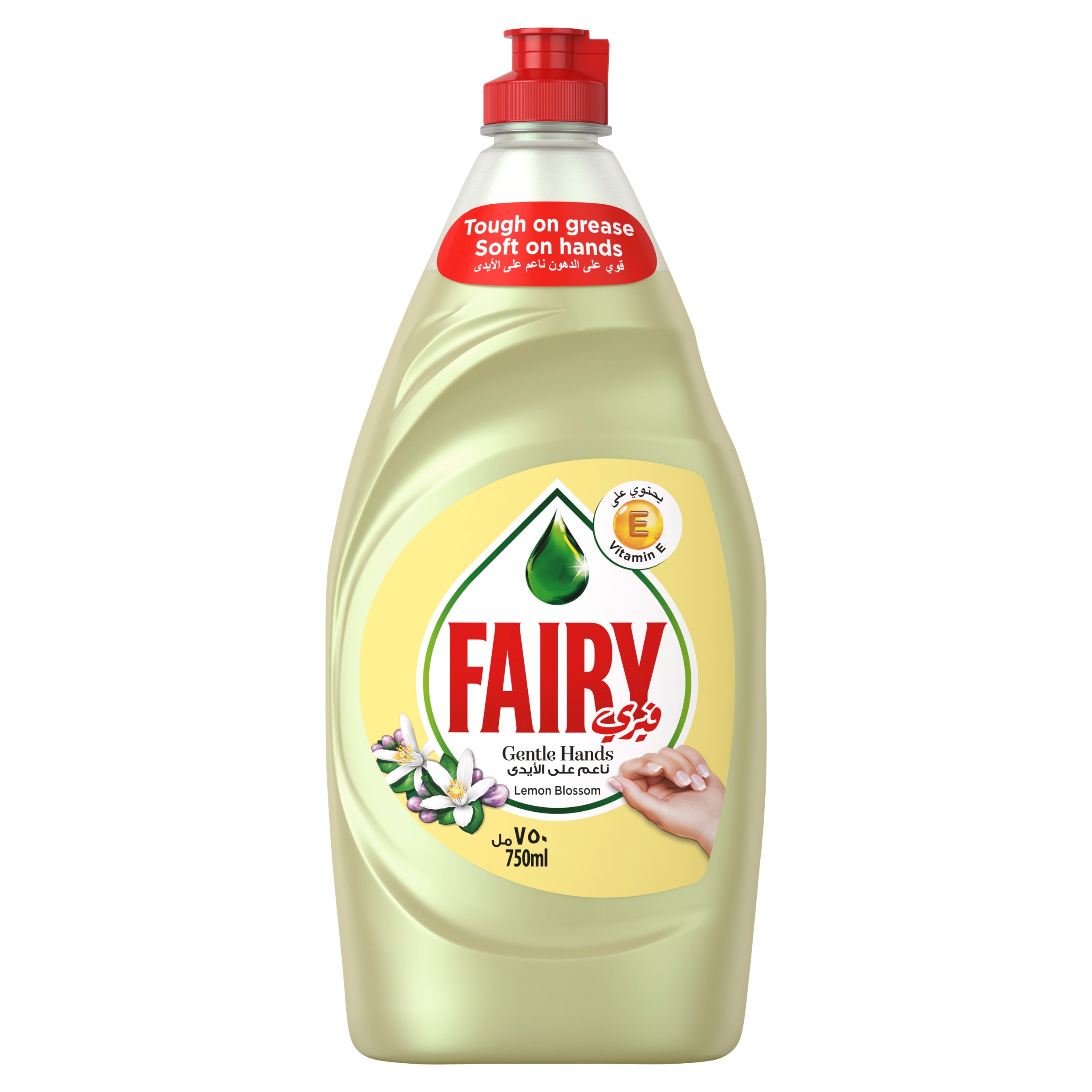 Fairy Gentle Hands Lemon Blossom Dish Washing Liquid 750ML