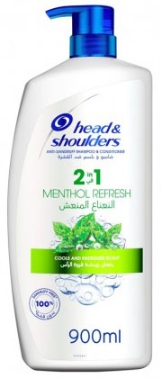 Head & Shoulders Shampoo 2 IN 1 Menthol 900 ML