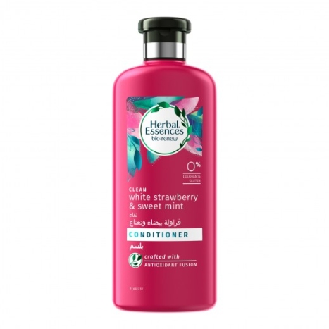 Herbal Essences Bio Renew Clean White Strawberry & Sweet Mint Conditioner 400 ml