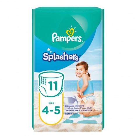 Pampers Splashers Swim Diaper Pants with Leakage protection Size 3-4 (6 -12 KG) 11 Diapers