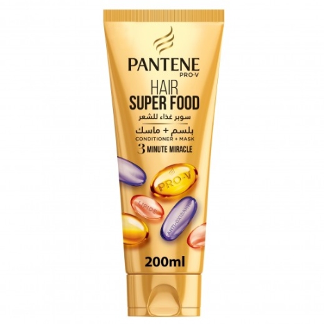 Pantene Super Food Hair Conditioner + Mask 200 ML