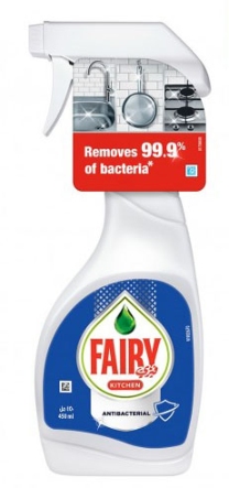 Fairy Antibacterial Kitchen Spray 450Ml