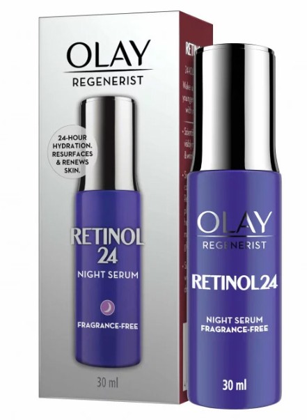 Olay Night Serum: Regenerist Retinol 24 Serum, 30ml