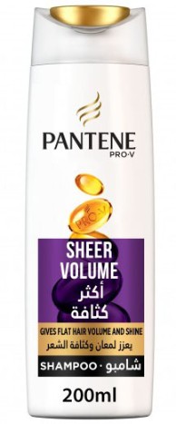 Pantene PRO-V Shampoo sheer volume 200 ml