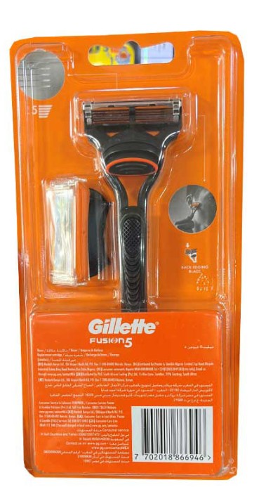 Gillette Razor Fusion Regular 2 Up