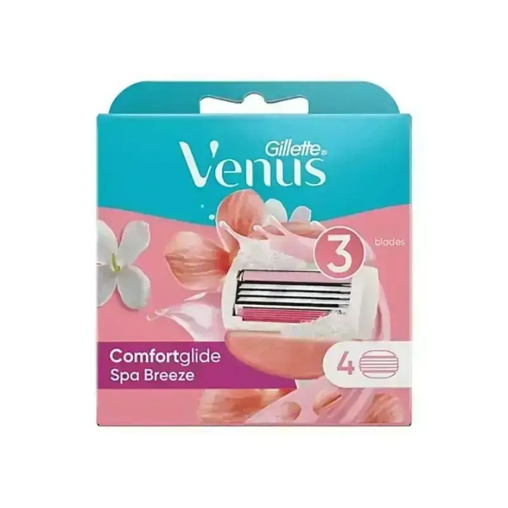 Gillette Venus Spa Breeze Women's Razor Blade Refills Pieces